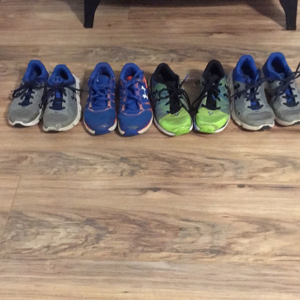 Under Armour shoe lot